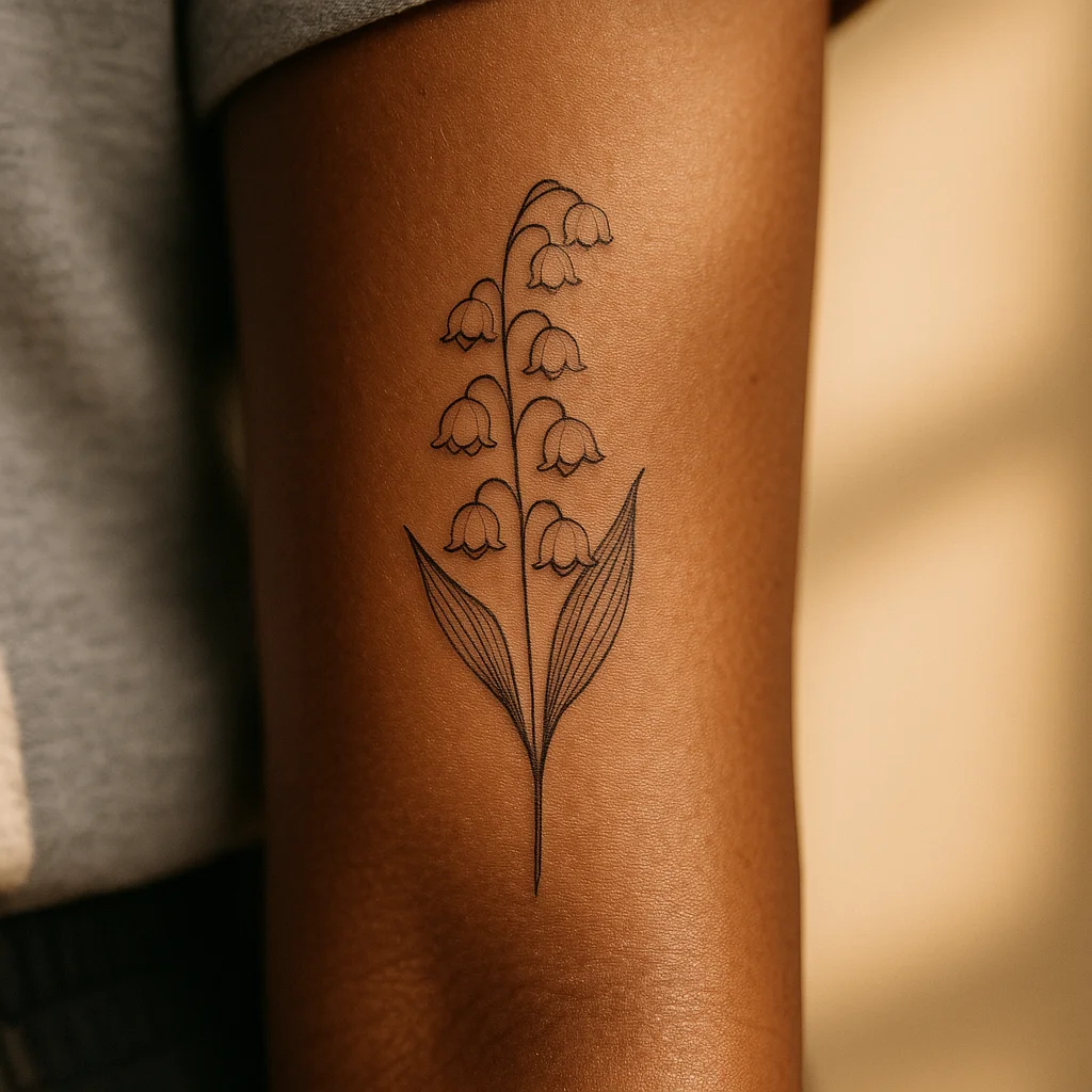 Lily of the Valley Tattoos: 26 May Flower Ideas