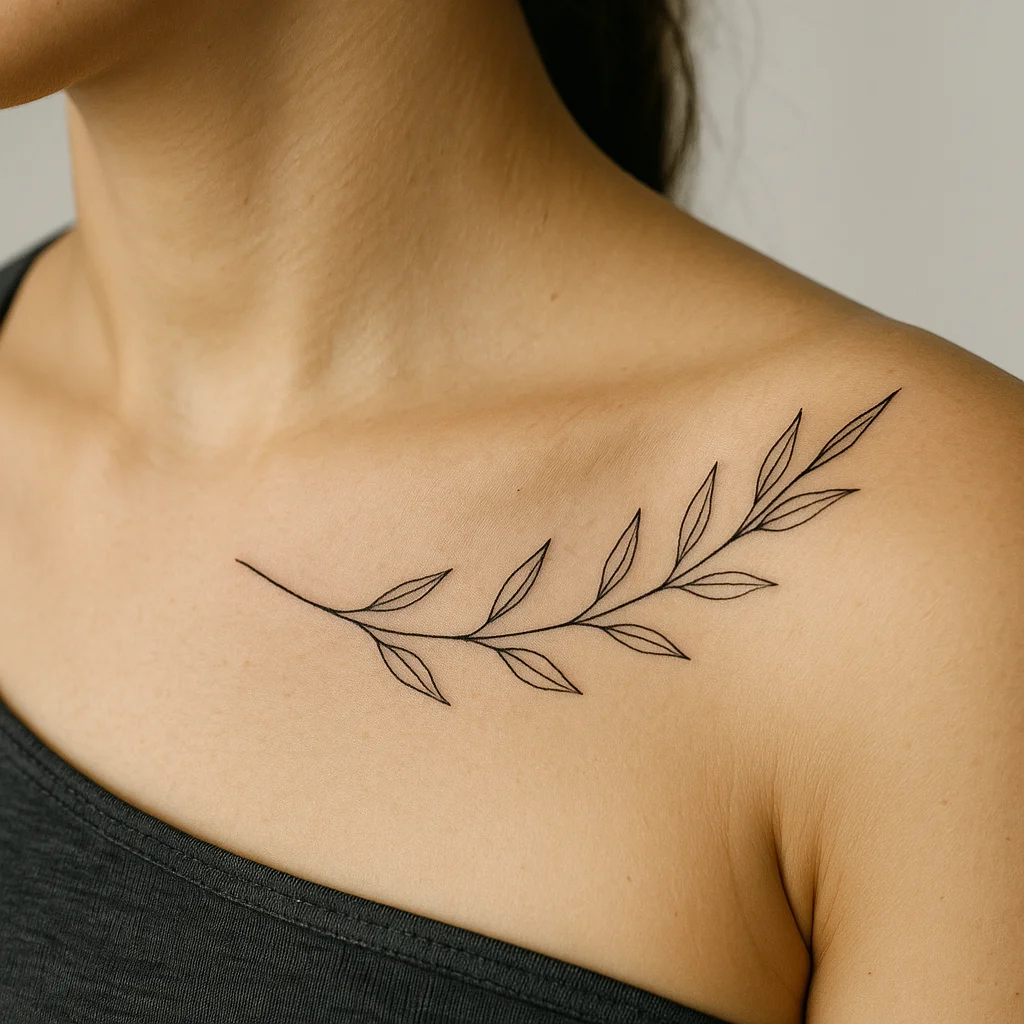28 Collarbone Tattoos for Women, Bone by Bone