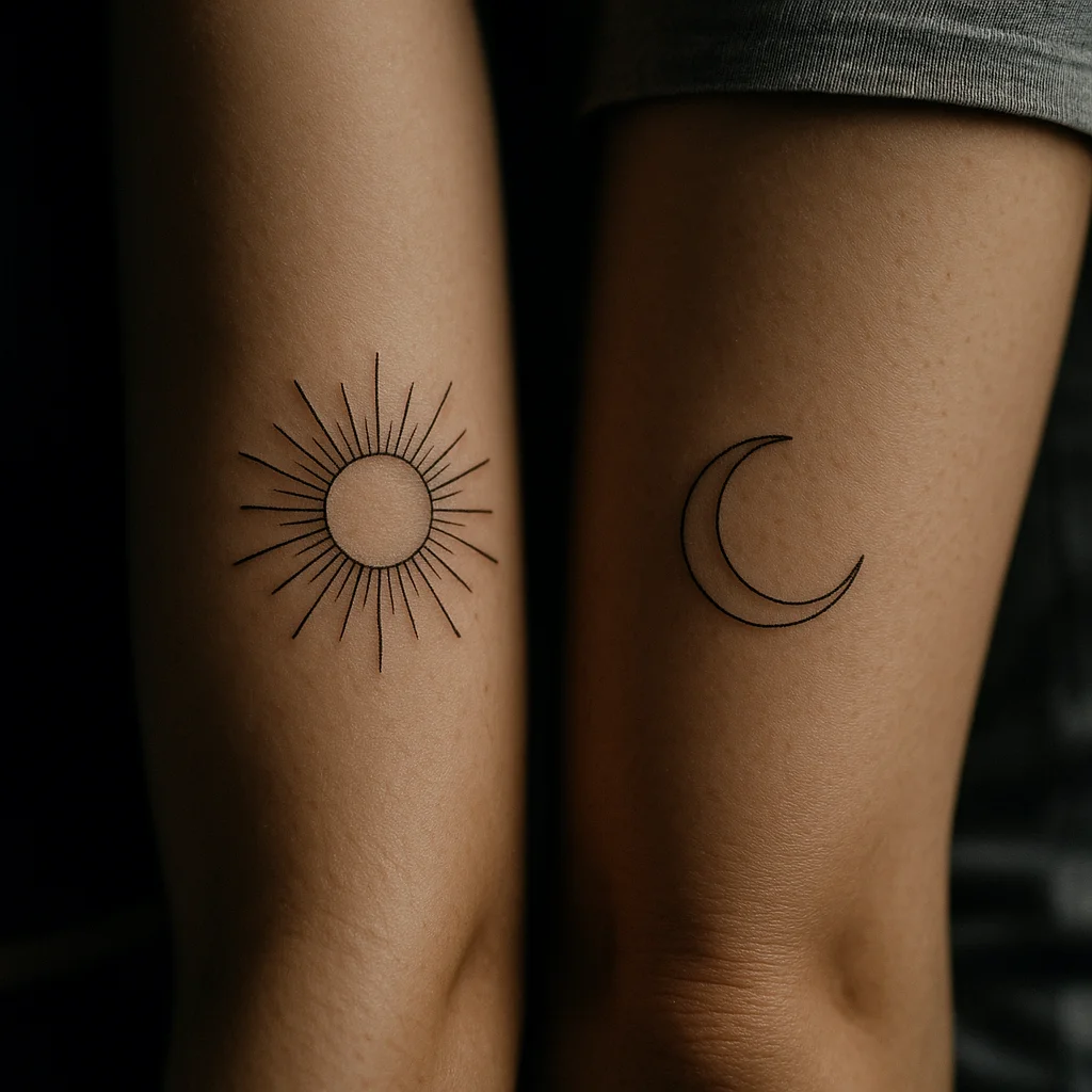 26 Small Mother-Daughter Tattoos That Actually Match