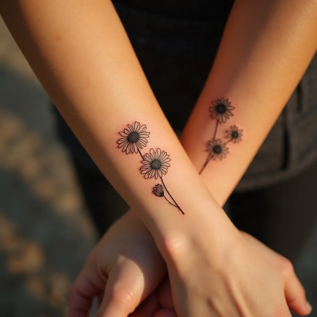Sister Tattoos for Three: 27 Ideas That Split Evenly